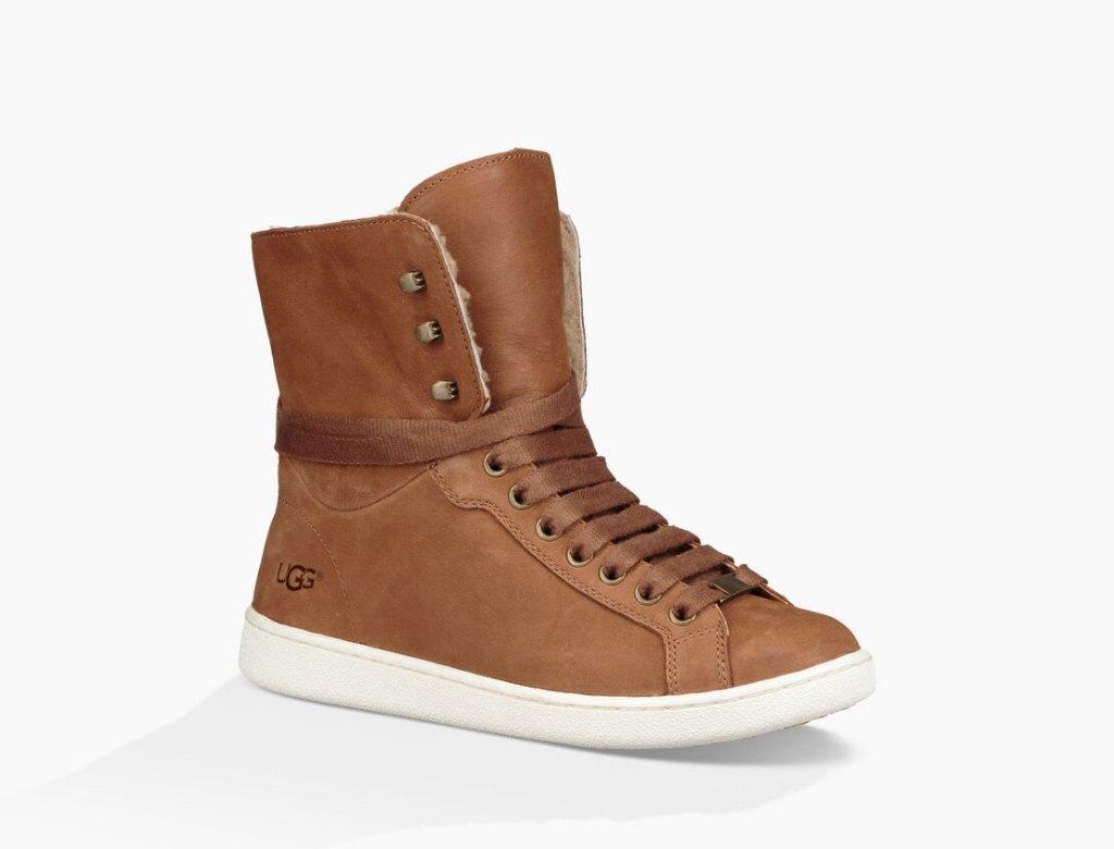 UGG dames vetersneaker, mt 38, UGG, Bruin, Nieuw, Ophalen of Verzenden