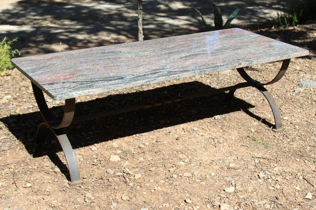 Brocante - Chique & stijlvolle salontafel!, Huis en Inrichting, Tafels | Salontafels, Ophalen, Gebruikt, 100 tot 150 cm, Overige materialen