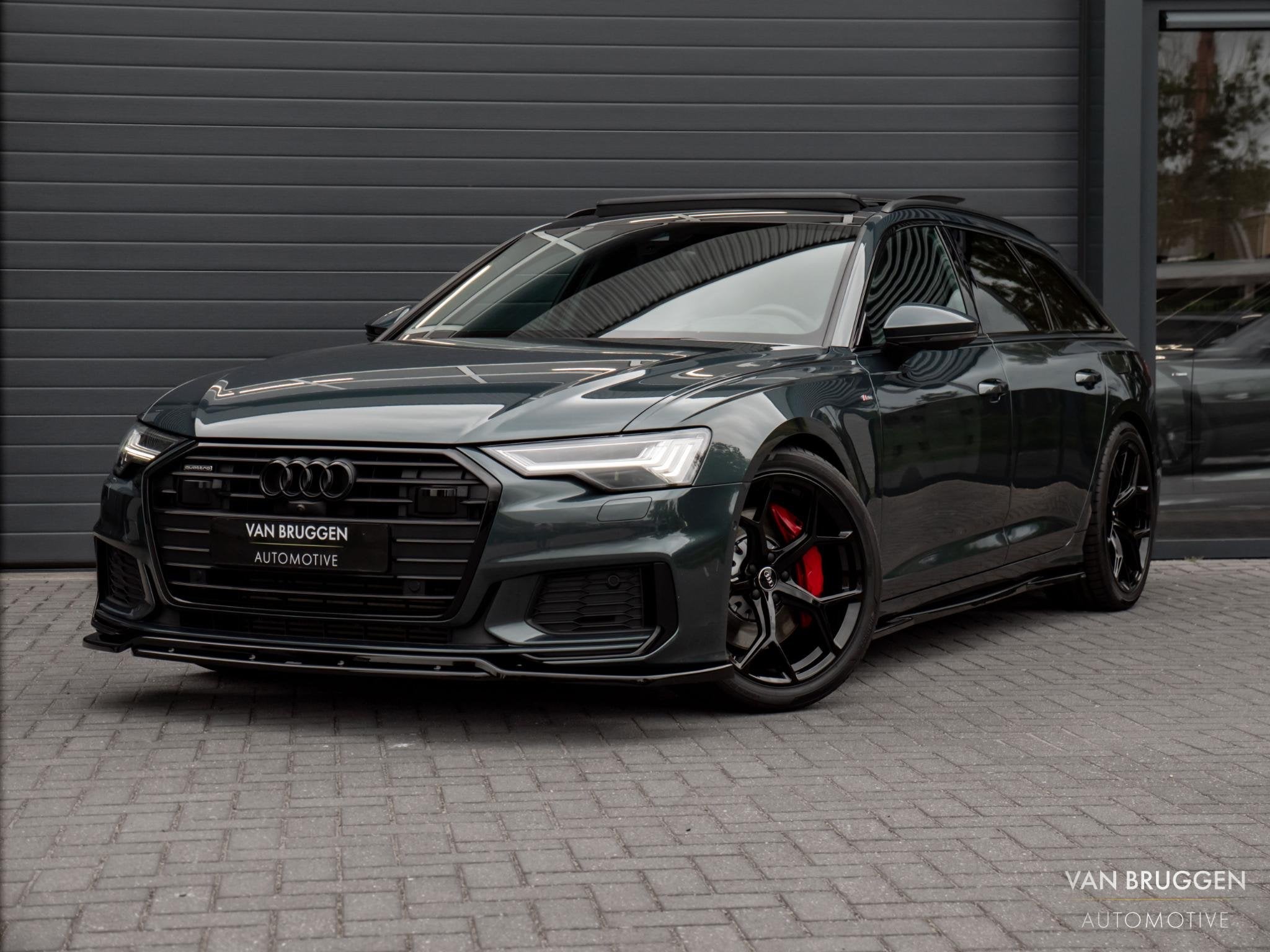 Audi A6 Avant 55 TFSI e quattro S-Line Pano RS-Stoelen Trekh, Auto's, Automaat, Stof, Gebruikt, 4 cilinders