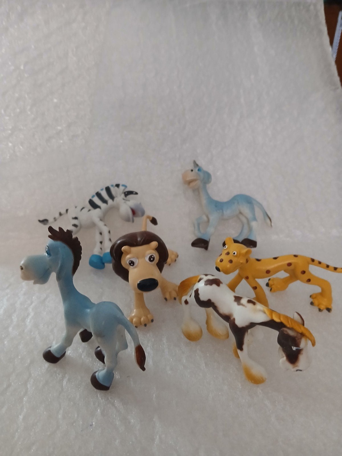 6x Simba safari dieren, Ophalen of Verzenden, Gebruikt