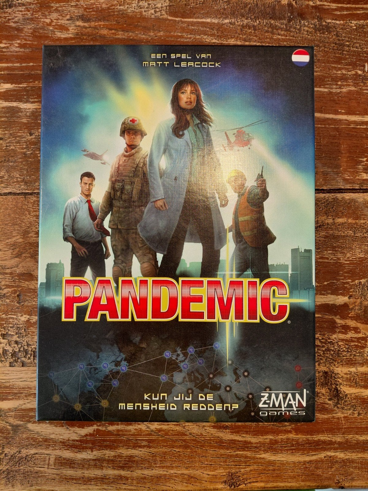 Pandemic bordspel - Samen tegen het spel!, Een of twee spelers, Ophalen, Gebruikt, Z-Man Games