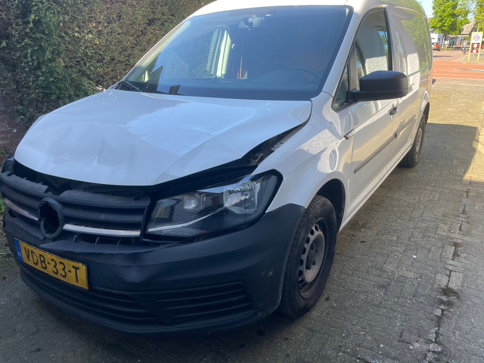 Vw caddy maxi bj 2019  135000 km, Auto diversen, Schadeauto's, Ophalen, Zwart, Benzine, Overige carrosserieën