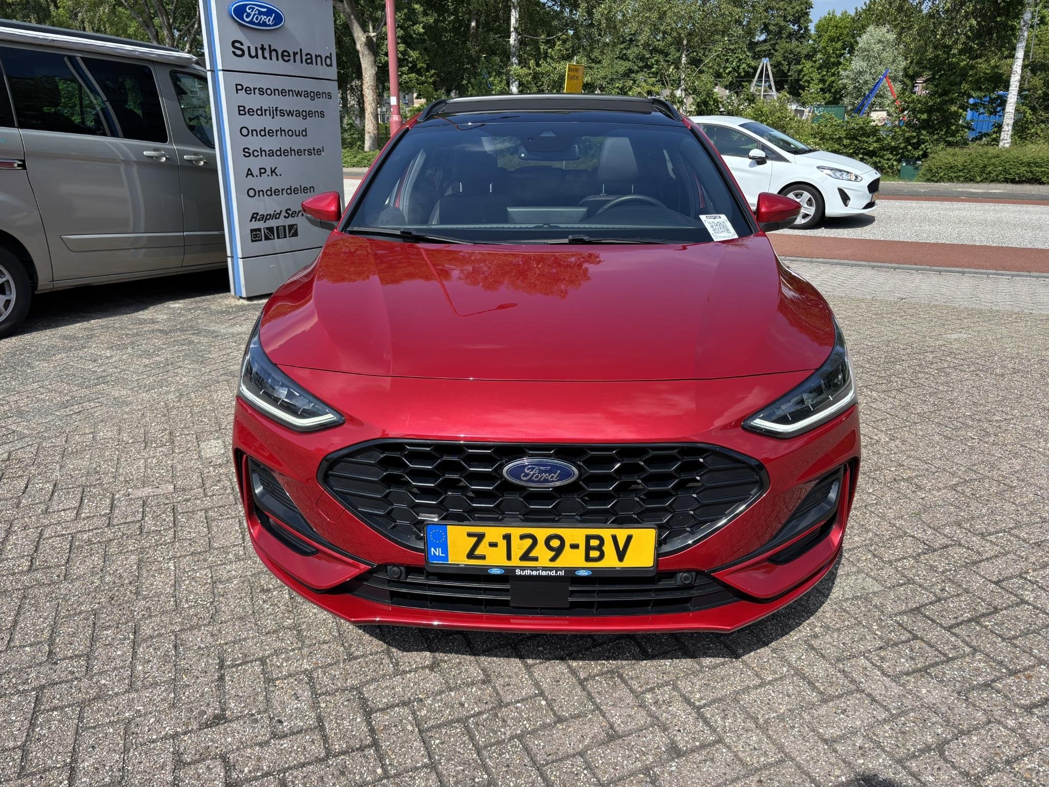 Ford Focus Wagon 1.0 EcoBoost Hybrid ST Line X 155pk | Vol l, Stof, Gebruikt, Euro 6, 155 pk