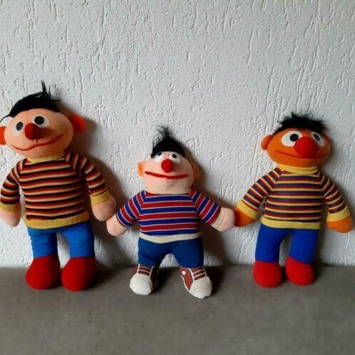 3 knuffels voetballers Bert Mickey en Birst, Ophalen of Verzenden, Zo goed als nieuw