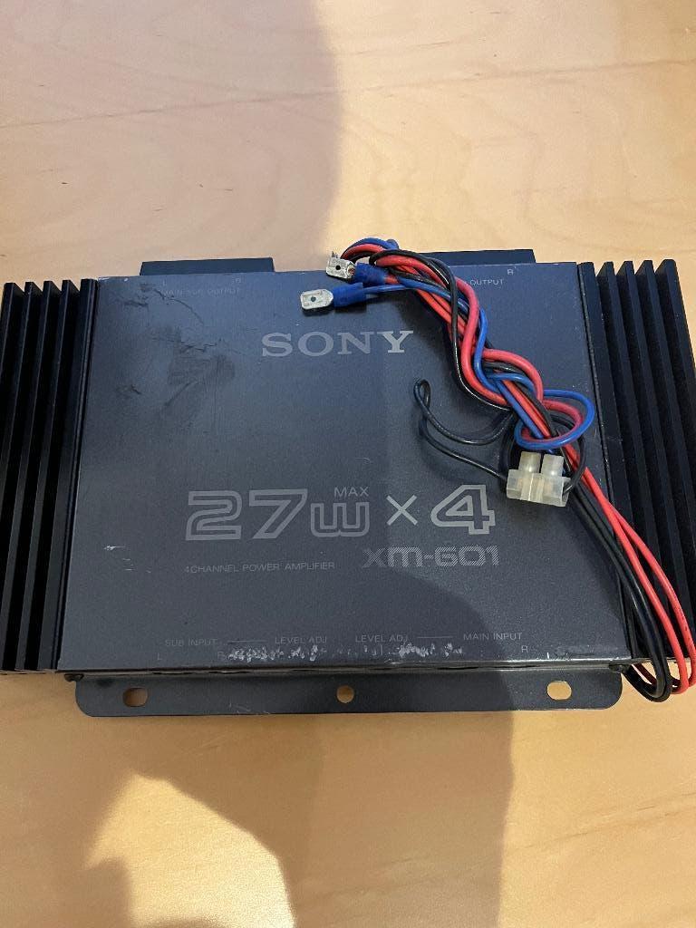 Sony auto versterker, Ophalen, Gebruikt