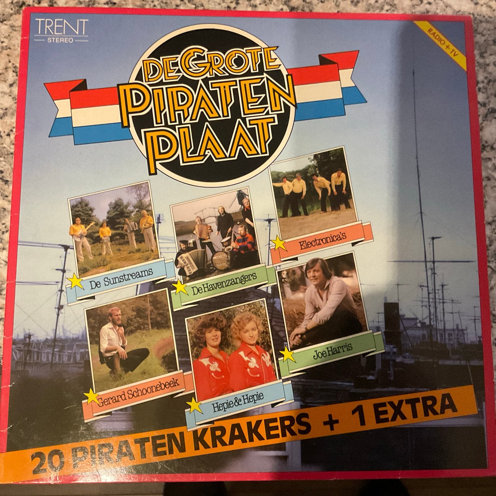 De Grote Piraten Plaat - 20 Piraten Krakers + 1 Extra (LP), LP, Ophalen of Verzenden, 12 inch, Gebruikt