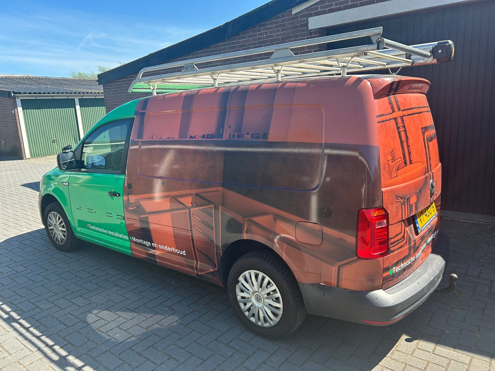 Volkswagen Caddy 2.0 TDI 75KW 2016, Auto's, Voorwielaandrijving, 4 cilinders, Volkswagen, Wit