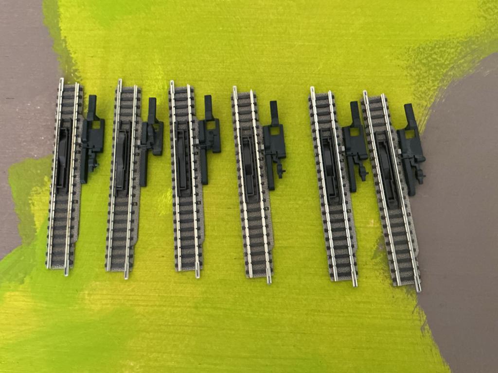 Fleischmann ontkoppelrail 9114, 111mm, Hobby en Vrije tijd, Modeltreinen | N-Spoor, Gebruikt, Rails, Ophalen of Verzenden, Fleischmann