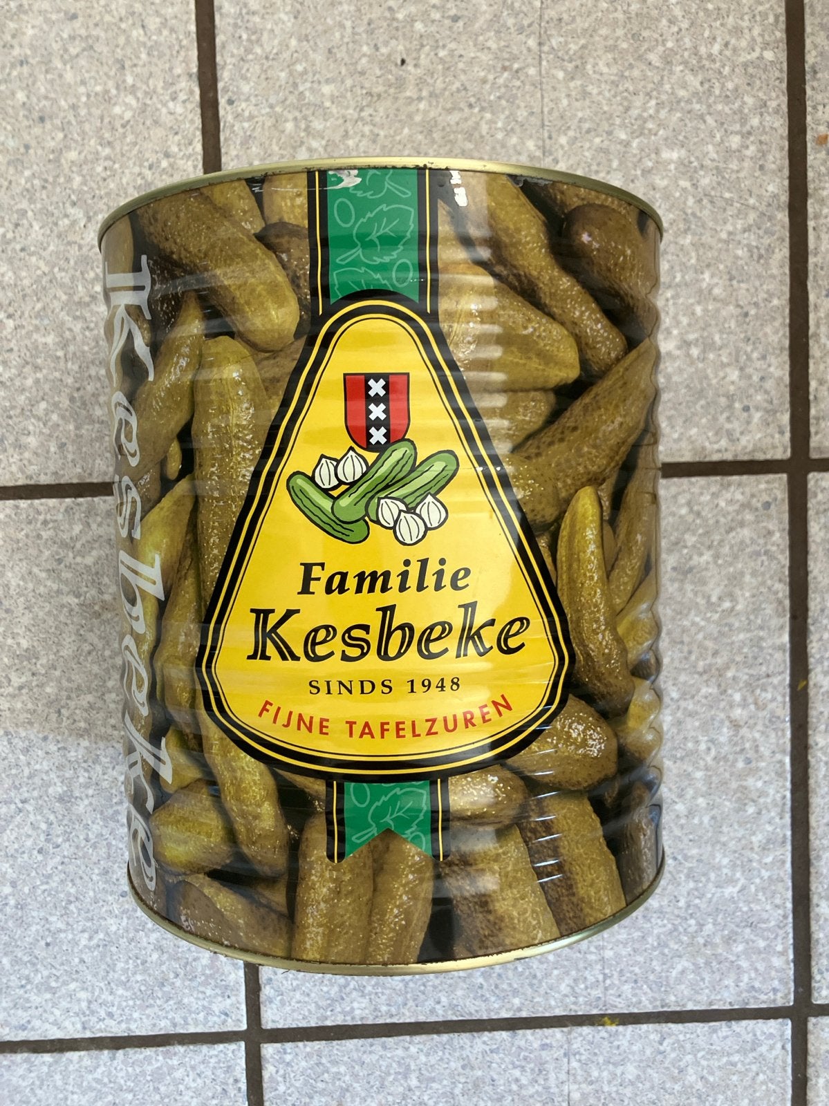 Kesbeken 70/80 augurk 10L, Ophalen