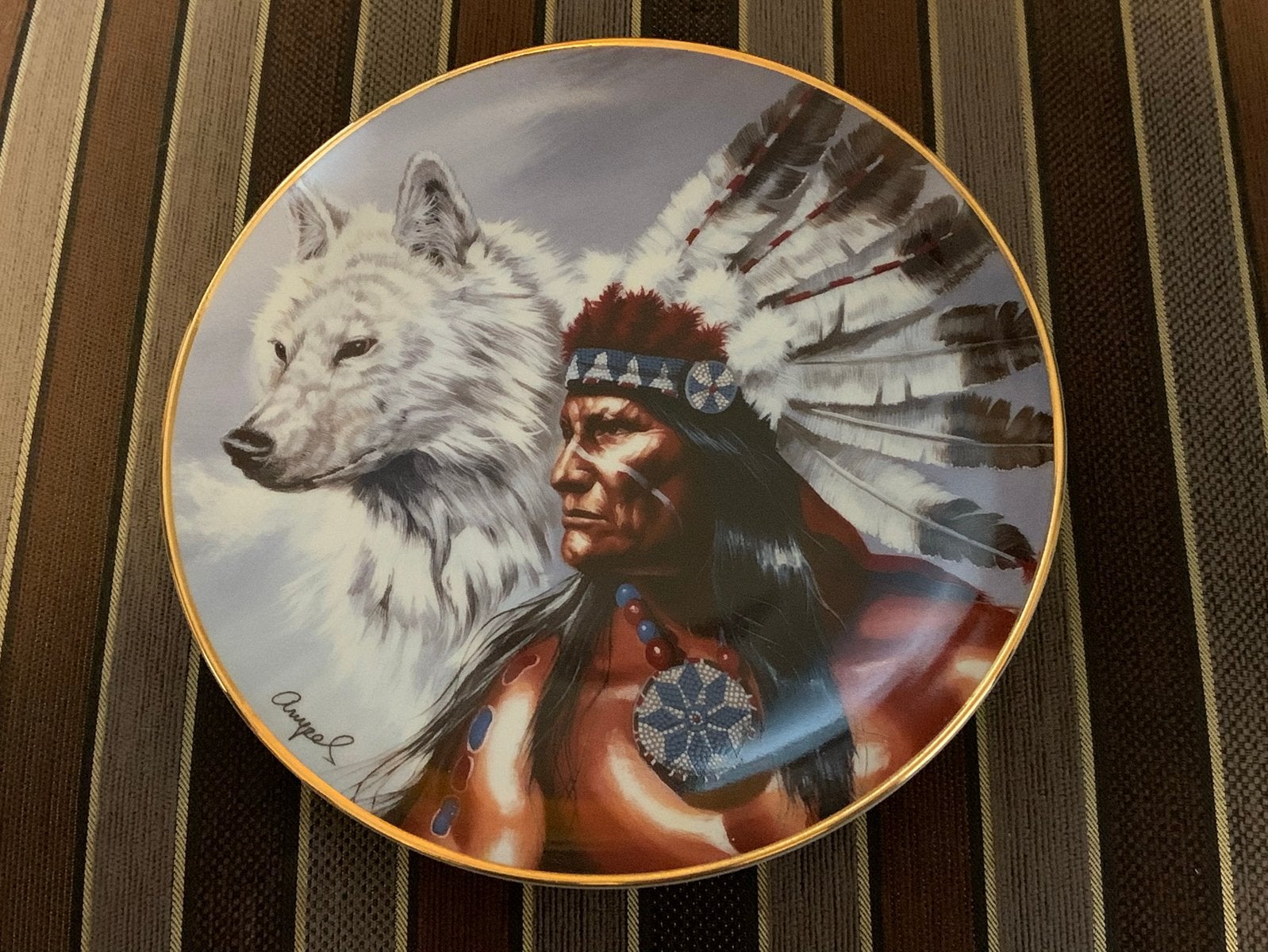 Wandbord ‘Spirit of the White Wolf’, Huis en Inrichting, Ophalen of Verzenden