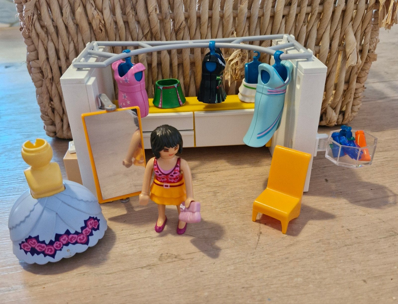 Playmobil 5576 Mode Boutique Kledingwinkel met Paspop, Ophalen of Verzenden, Zo goed als nieuw, Jongen of Meisje