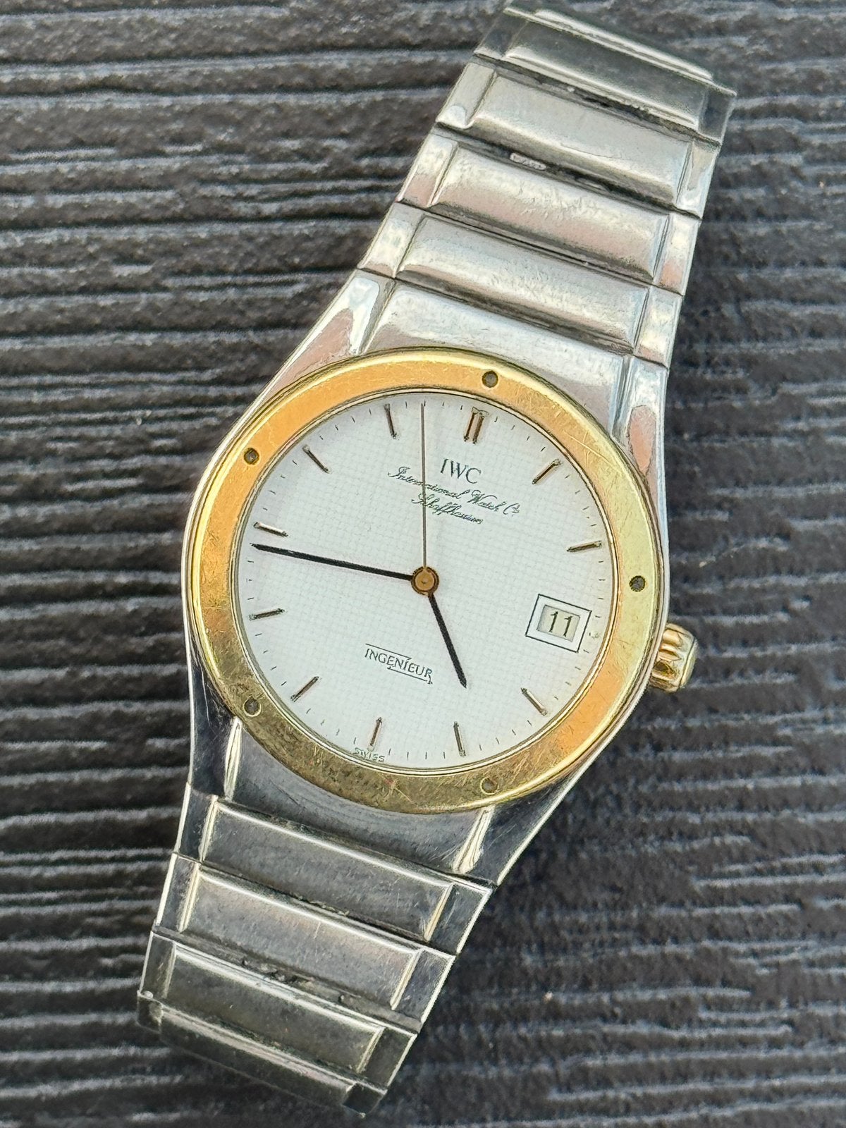 Horloge IWC Ingenieur 3360- titan, Ophalen of Verzenden, Overige merken, 1960 of later