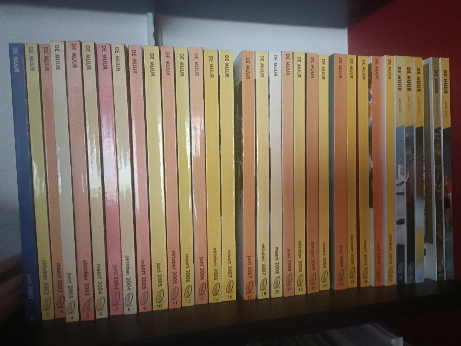 de Muur, wielertijdschrift, losse nrs, Boeken, Ophalen of Verzenden, Zo goed als nieuw, Sport, Hobby en Vrije tijd