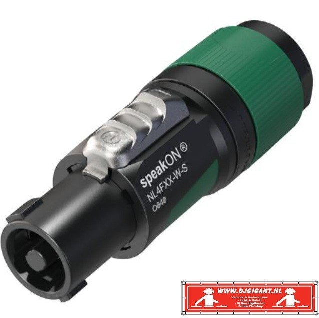 Neutrik speakon 4 plug, Ophalen of Verzenden, Nieuw, Speaker of Versterker