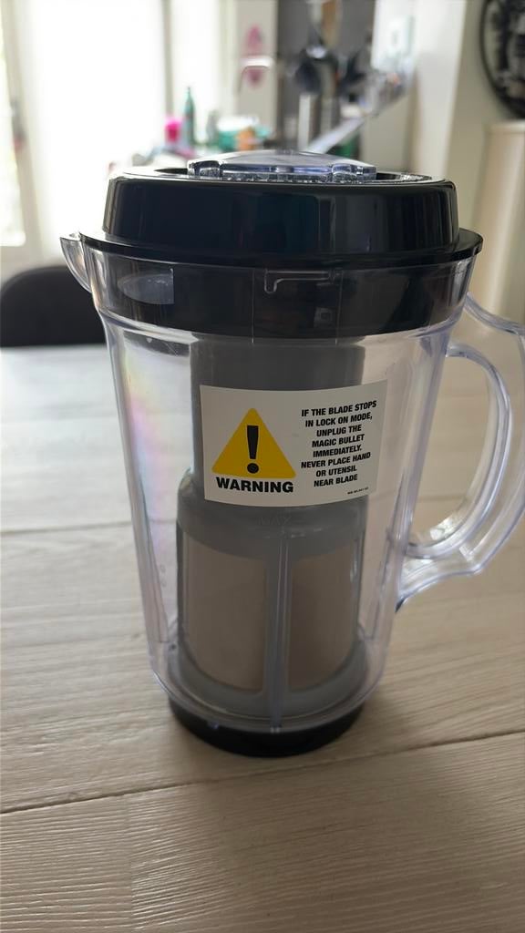 Magic Bullet blenderkan / pitcher met filter, Witgoed en Apparatuur, Blenders, Ophalen of Verzenden