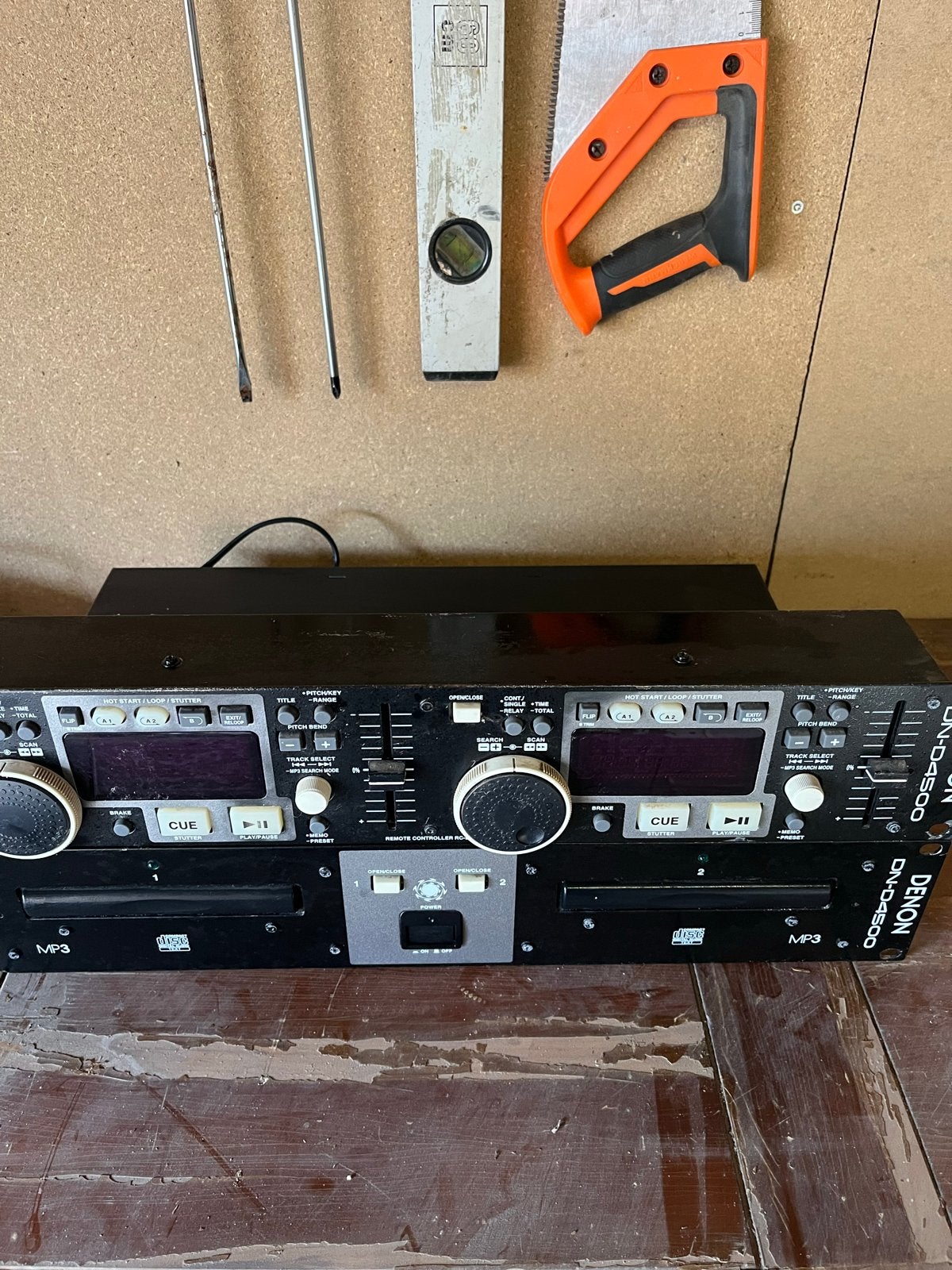 Denon DN-D4500 Dubbele CD Speler - Werkt naar behoren, Ophalen of Verzenden, Gebruikt, Overige merken