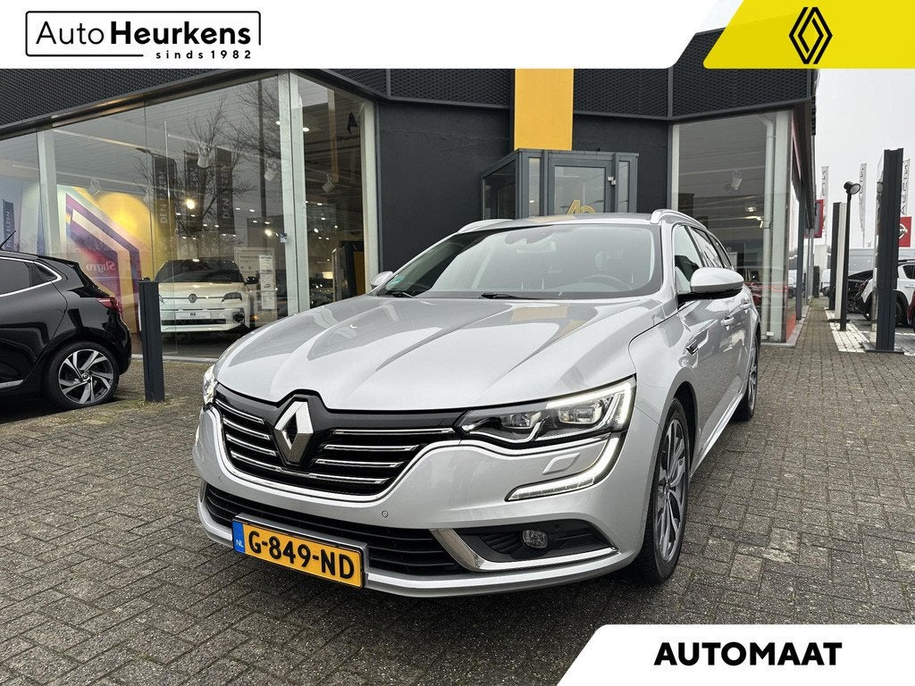 Renault Talisman Estate TCe 160 EDC GPF Intens l AUTOMAAT l, Auto's, Renault, 1408 kg, 4 cilinders, Leder en Stof, Origineel Nederlands