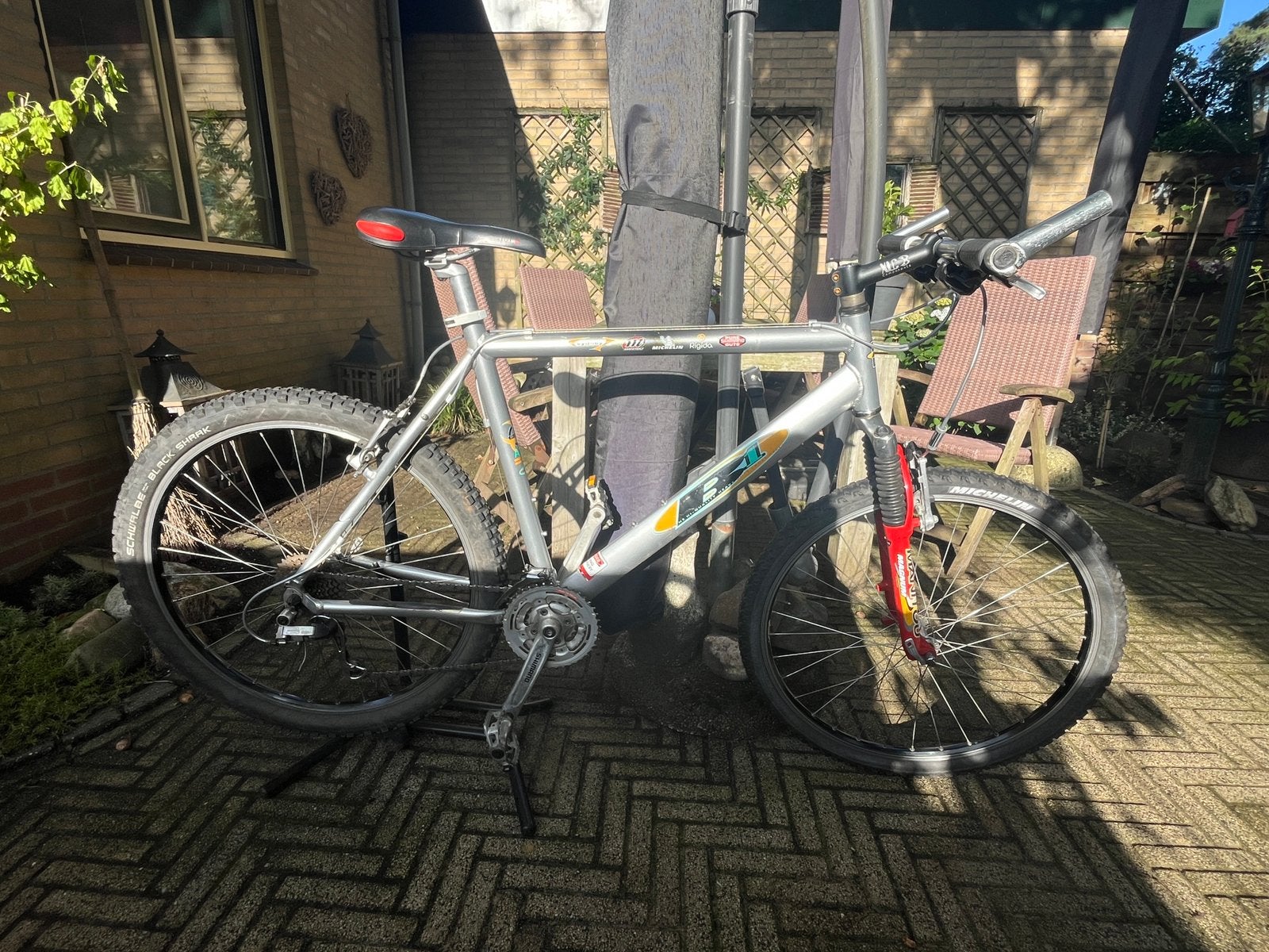B1 mtb in goede staat !!, Fietsen en Brommers, Gebruikt, Velgrem, Versnellingen, 49 tot 53 cm