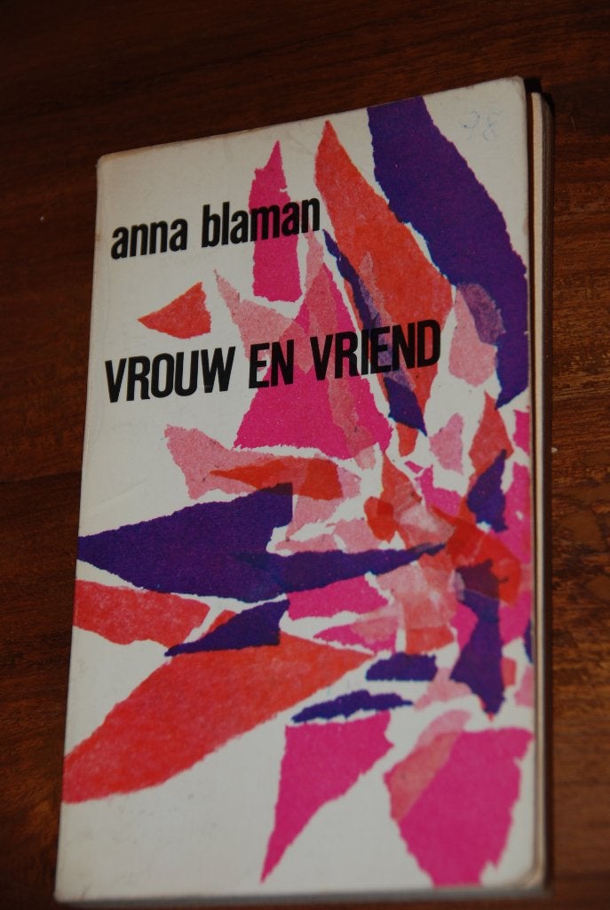 Vrouw en vriend., Ophalen of Verzenden, Gelezen, Anna blaman