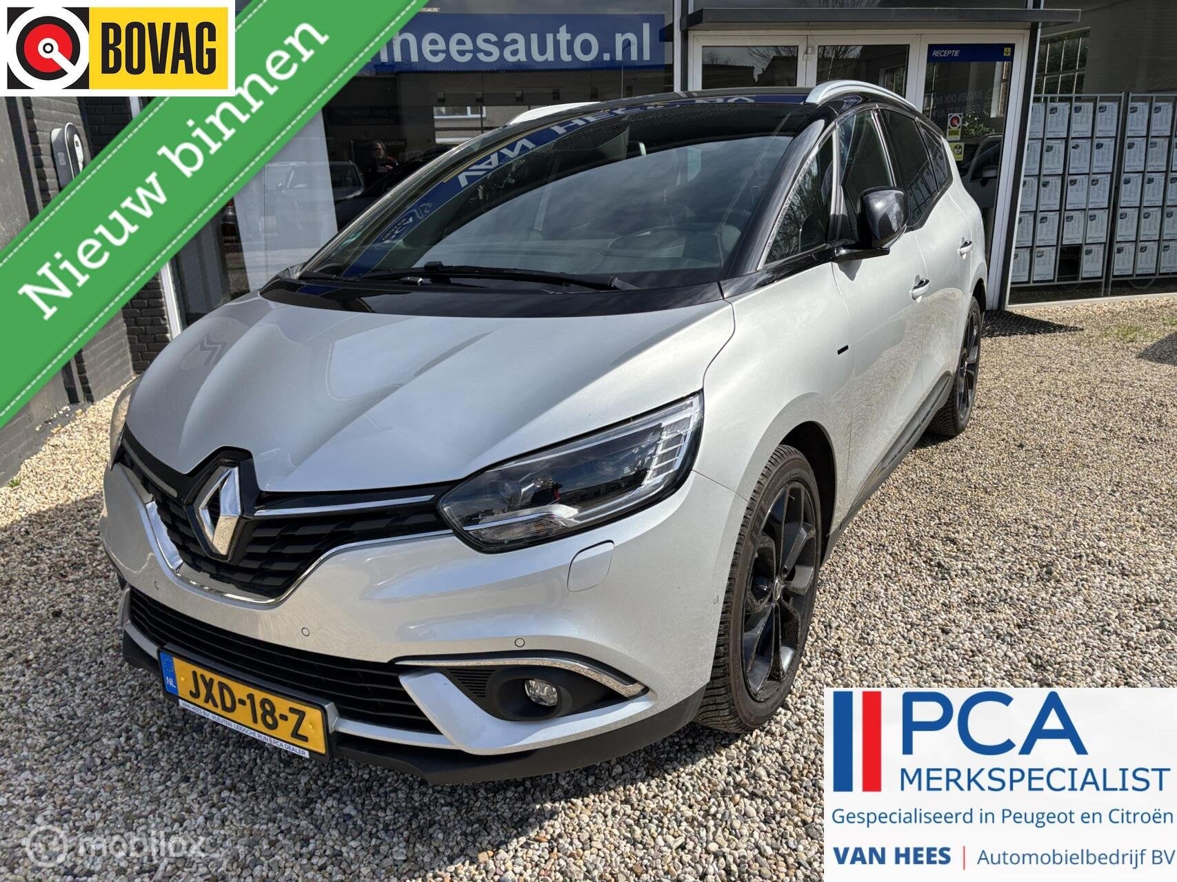 Renault Grand Scenic 1.3 TCe 160pk Bose black edition naviga, Auto's, Renault, 4 cilinders, 1330 cc, Bedrijf, 1467 kg