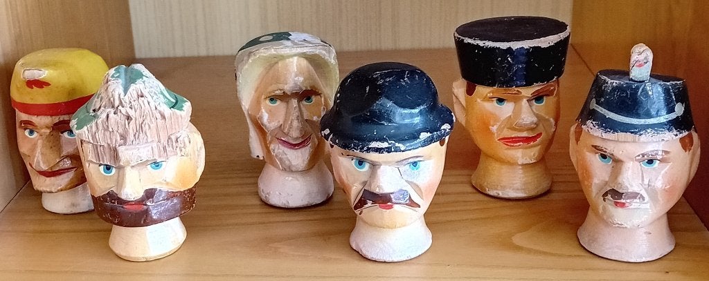 Te Koop: Zes Jan Klaassen koppen., Ophalen of Verzenden, Gebruikt, Babypop