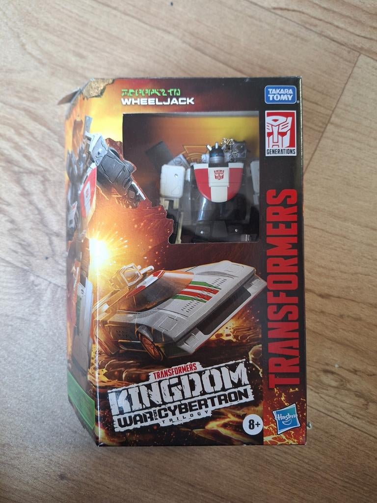 Transformers War for Cybertron Kingdom Wheeljack, Overige generaties, Ophalen of Verzenden, Zo goed als nieuw