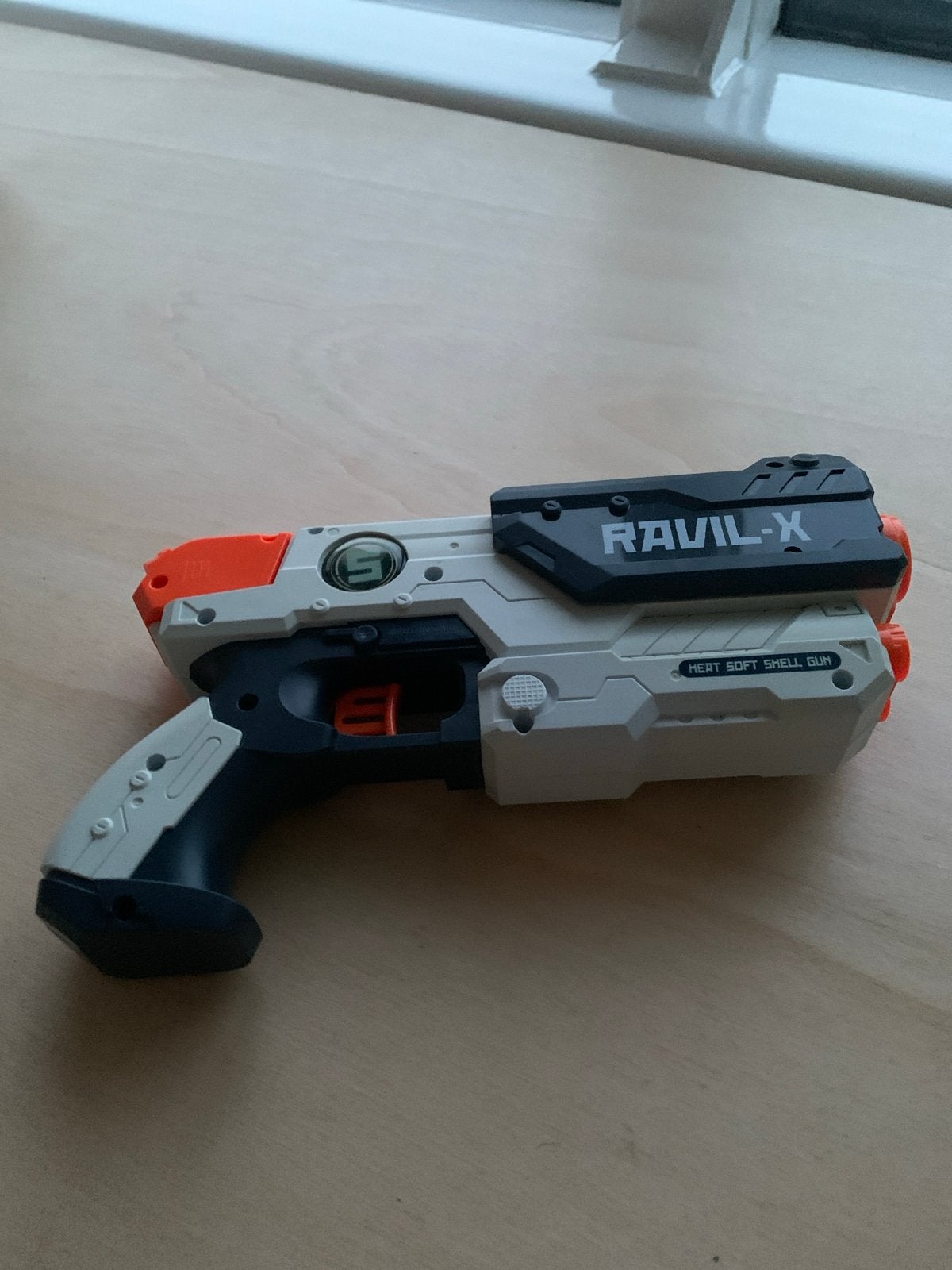 Zo goed als nieuwe Nerf Ravel-X met opslag, Kinderen en Baby's, Speelgoed | Buiten | Actiespeelgoed, Ophalen of Verzenden, Zo goed als nieuw