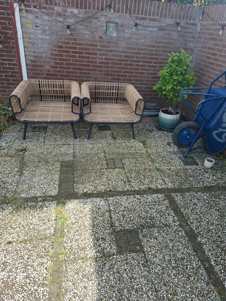 24 m2 grind tegels, gratis weg voor uiterlijk 30 mei, Gebruikt, Overige typen, Ophalen of Verzenden, 10 m² of meer