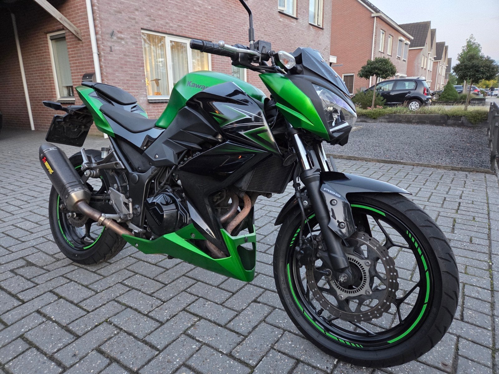 Kawasaki Z300 met ABS van 2016, 2 cilinders, Bedrijf, Minimaal motorrijbewijs A2, ABS