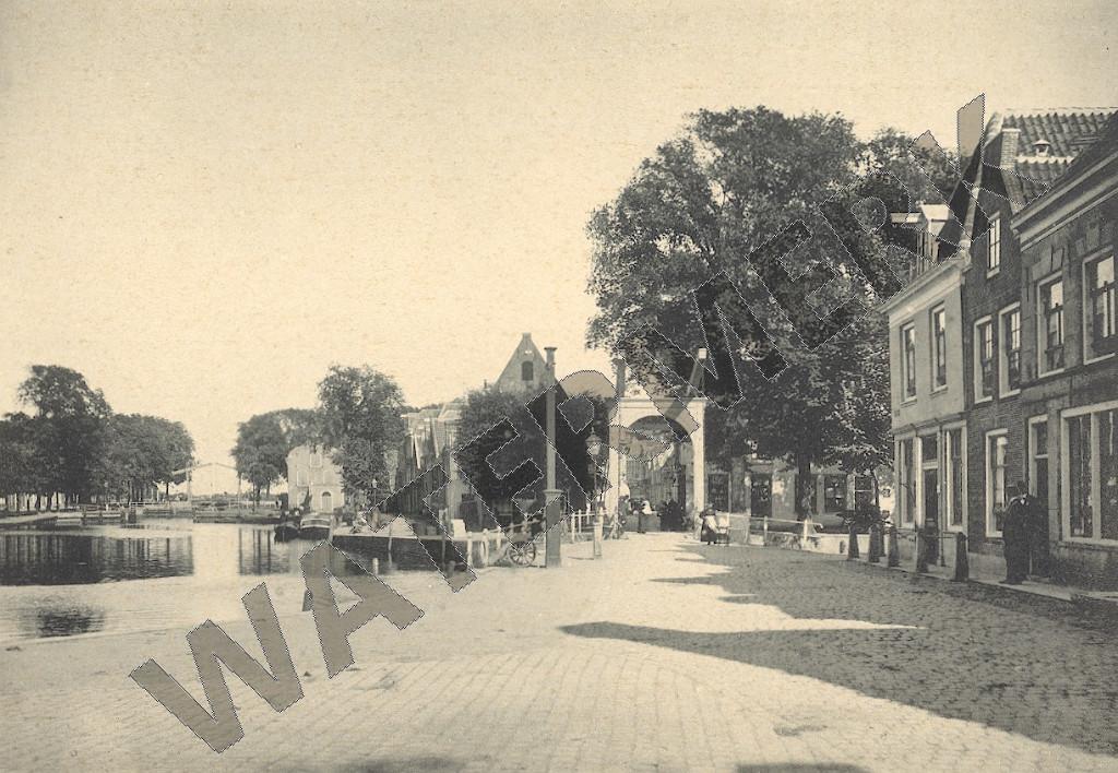 WEESP – Grote foto Binnenveer ca. 1900 (PH014), Gebruikt, Verzenden, Foto, Voor 1940