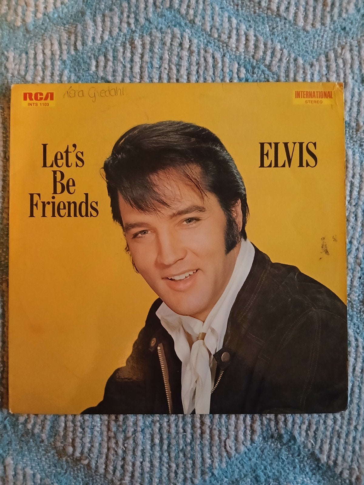 Elvis Presley - Let's Be Friends LP (RCA International), Ophalen of Verzenden, Gebruikt, 12 inch