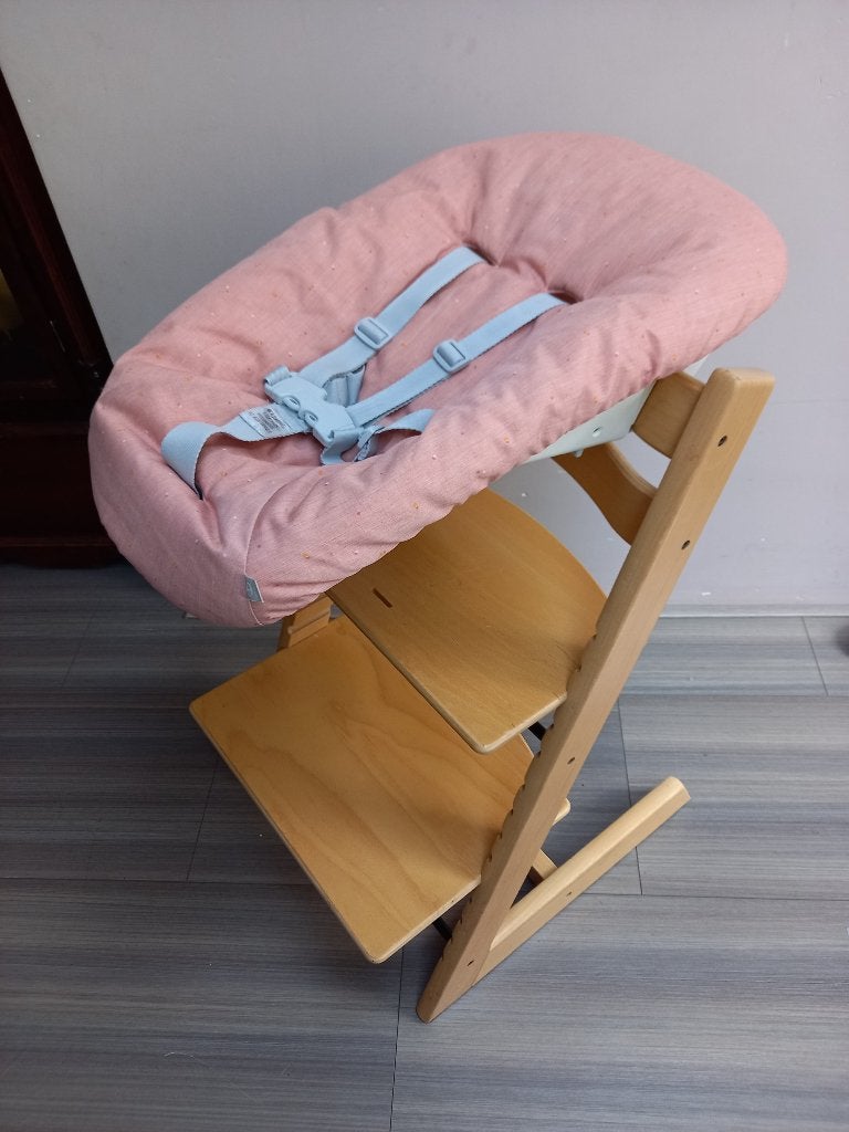 Stokke Tripp Trapp kinderstoel, met newbornset, Ophalen, Gebruikt, Meegroeistoel, Stoelverkleiner
