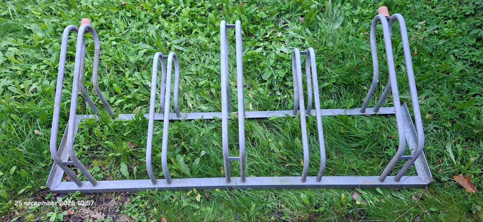 Fietsenrek voor 5 fietsen - Gebruikt, Ophalen of Verzenden, Gebruikt