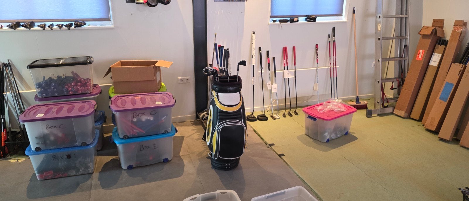 Groot assortiment Golf Shafts, Clubhoofden en meer!, Ophalen, Nieuw