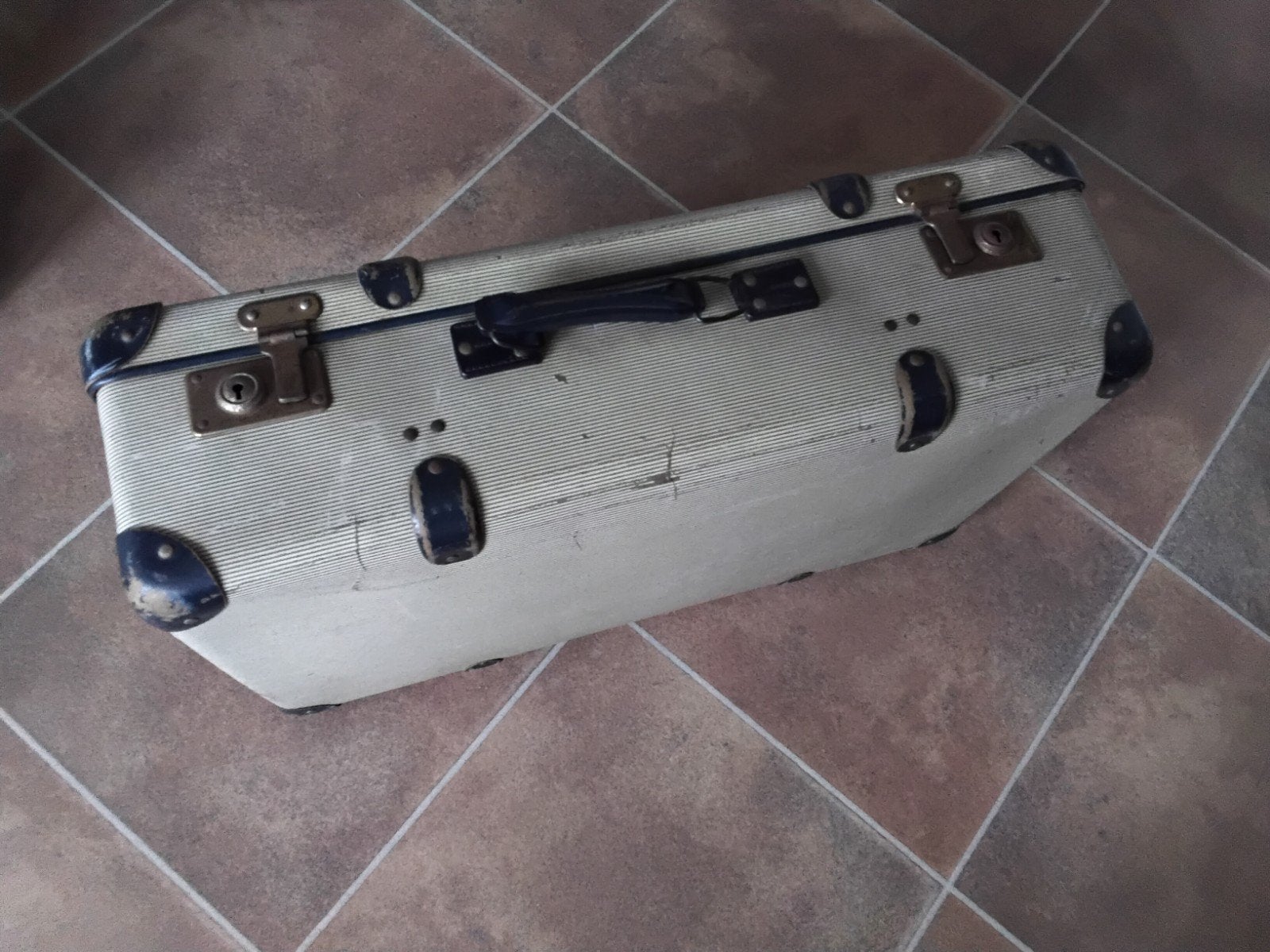 Oude koffer brocante, Antiek en Kunst, Ophalen