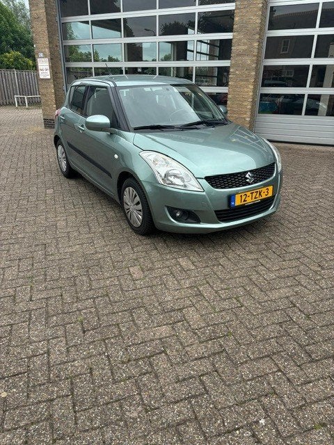 Suzuki Swift 1.2 5-D 2012 Groen, Auto's, Voorwielaandrijving, Stof, 4 cilinders, 400 kg