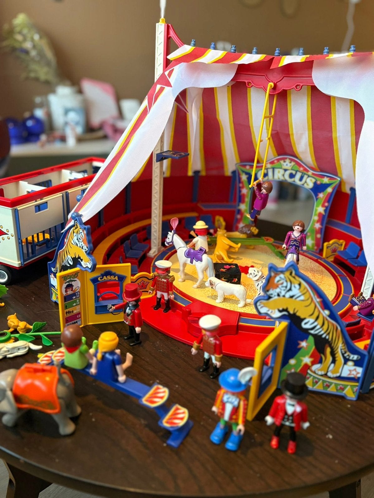 Playmobil circus en veel meer, Ophalen of Verzenden, Zo goed als nieuw