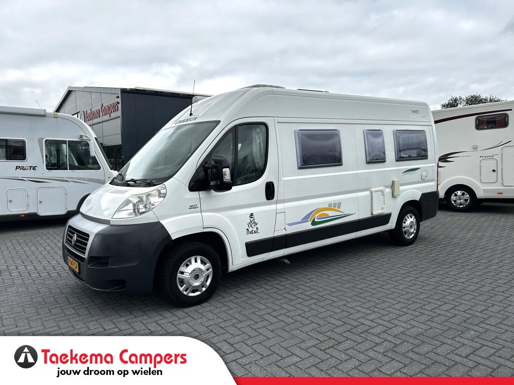 Fiat Chausson Twist 2 Dwarsbed/2008/Euro-4/Airco/6.00M/120PK, Buscamper of Camperbus, Fiat, Tot en met 2, 5 tot 6 meter