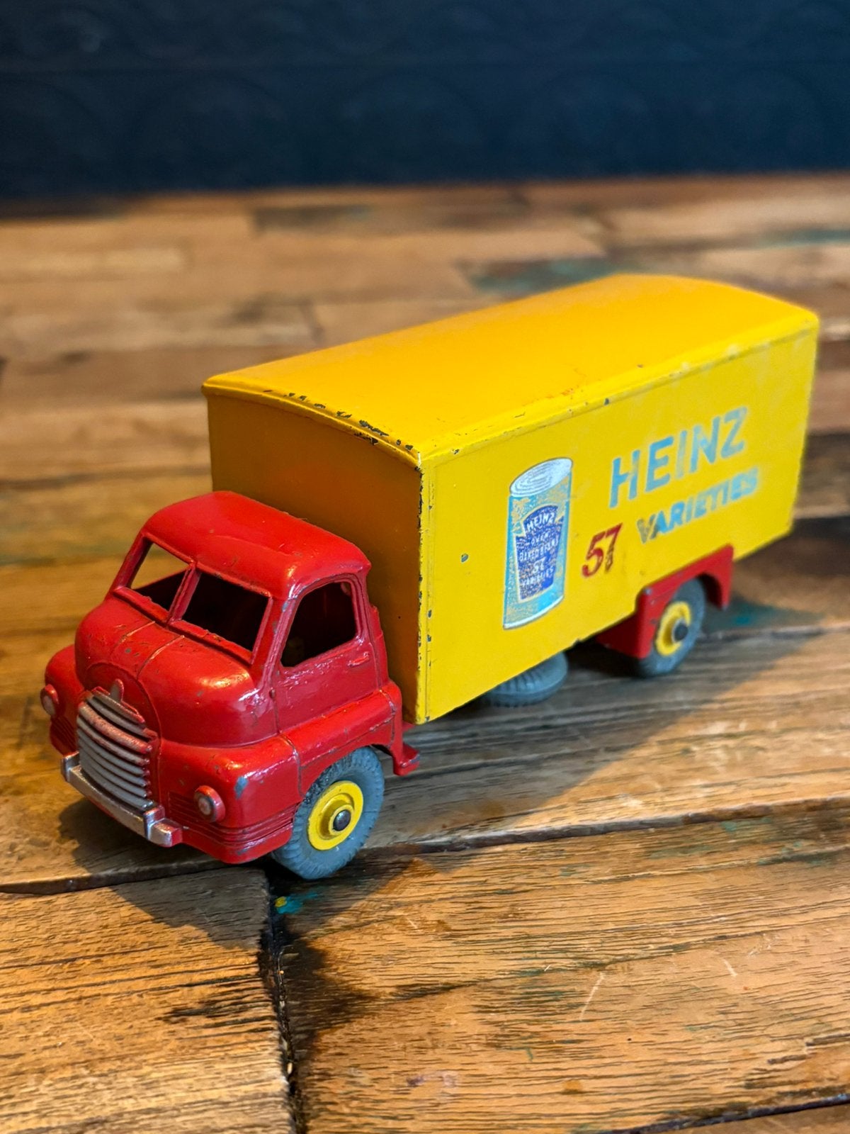 Dinky Supertoys 923 Big Bedford Van Heinz – origineel, Ophalen of Verzenden, Gebruikt, Bus of Vrachtwagen, Dinky Toys
