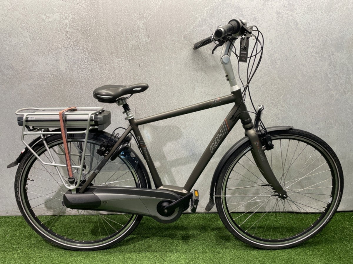 RIH X-Omega (incl. 500Wh accu) (9) Heren Mat Olijfgroen, Gebruikt, -, Velgrem, -
