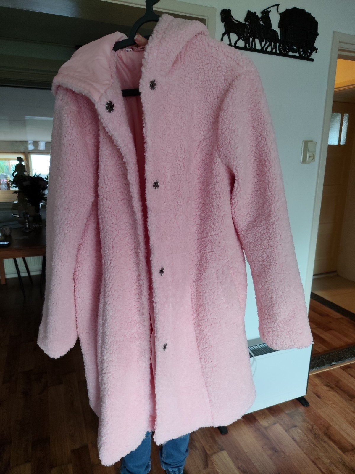 nieuwe fluffie jas, Ophalen, Bonprix, Maat 46/48 (XL) of groter, Nieuw