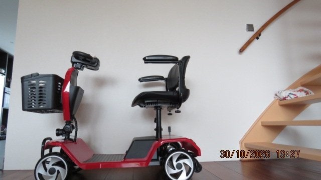 Nieuwe Mobility Scooter Y3 – Compact Opvouwbare Scootmobiel, 10 km/u of minder, 16 t/m 25 km, Nieuw, Ophalen
