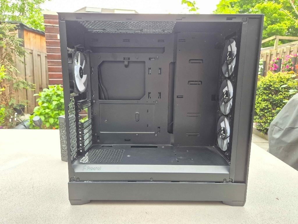Fractal Design Pop XL Air RGB Black TG Clear, Computers en Software, Computerbehuizingen, Gebruikt, Ophalen