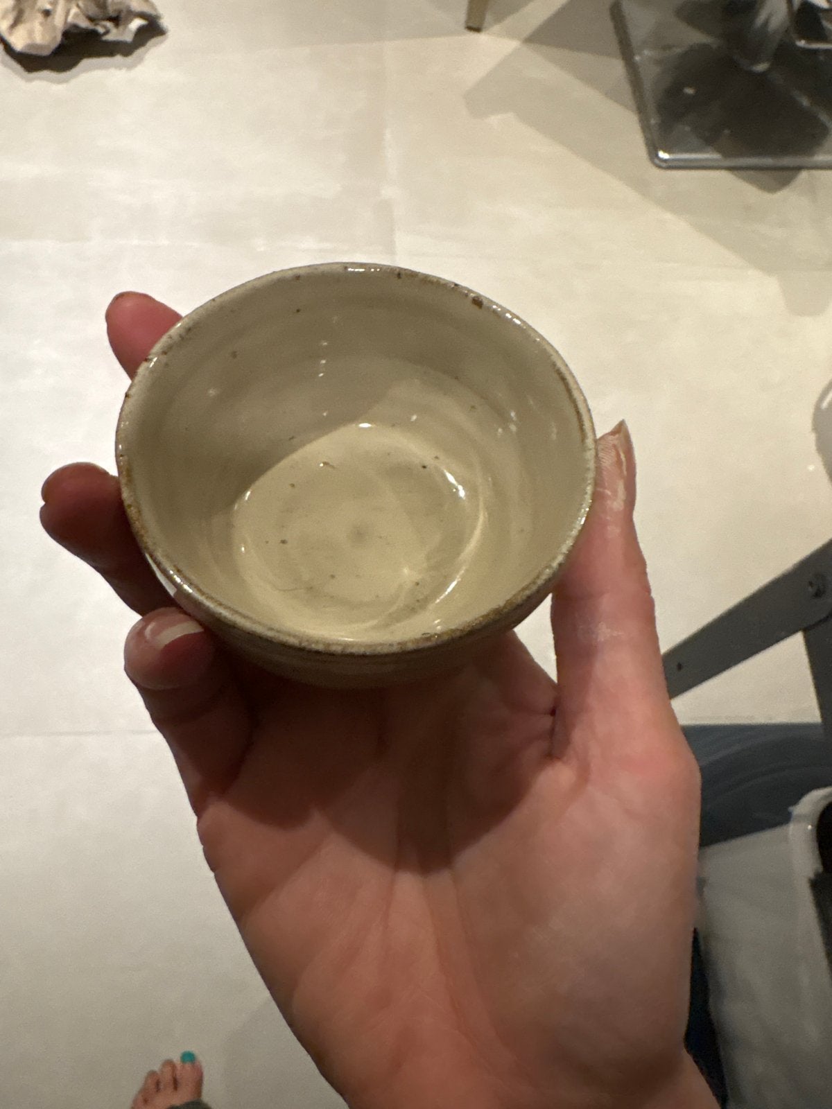 Mini kommetje van keramiek - Handgemaakt, Ophalen, Porselein of Keramiek, Schaal, Rond
