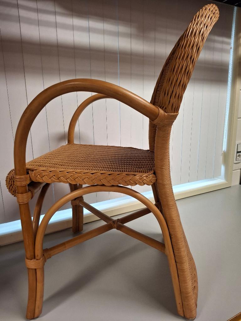 Stoelen Rotan, Huis en Inrichting, Stoelen, Ophalen, Gebruikt, Bruin, Riet of Rotan