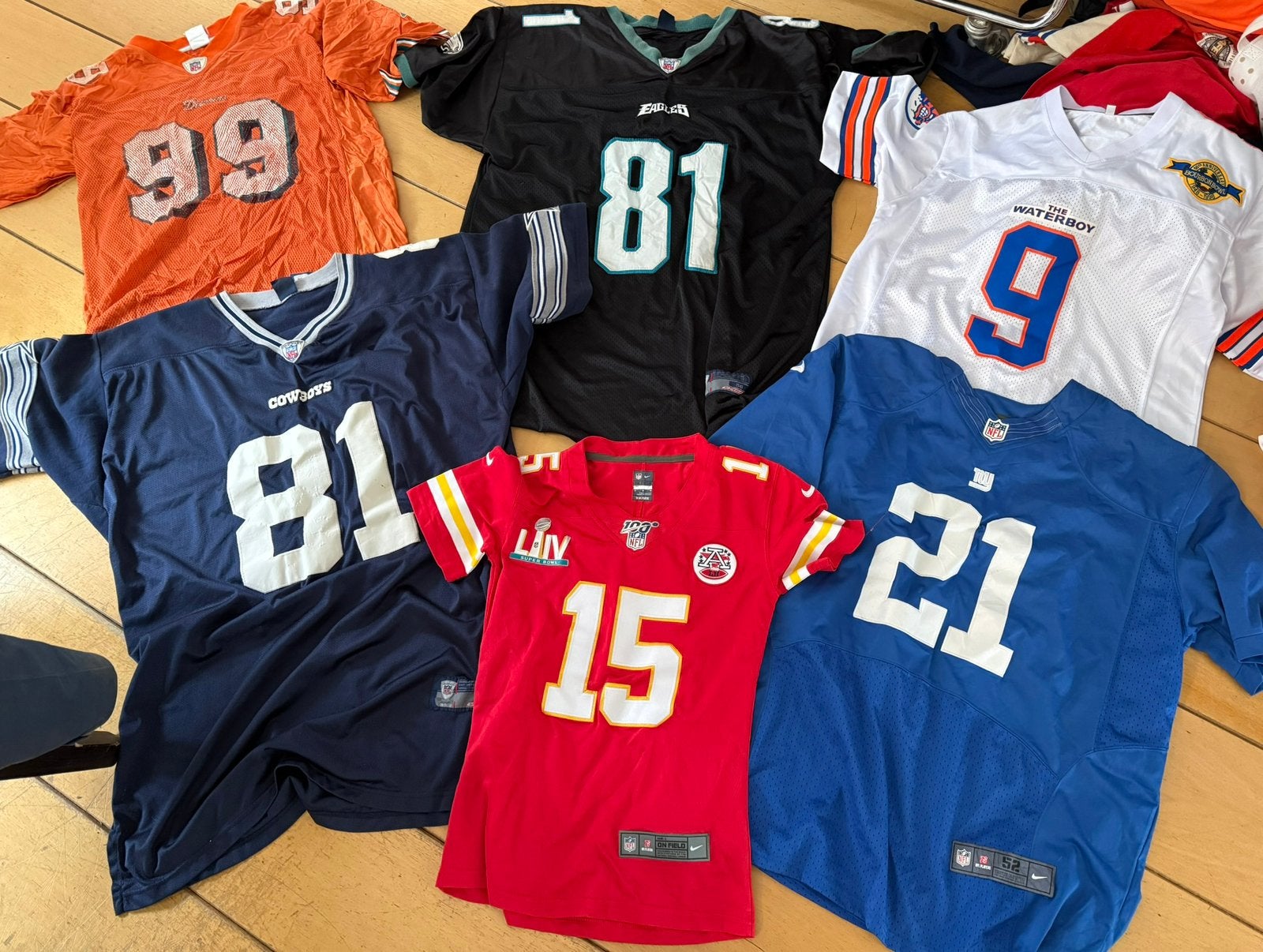 NFL American Football shirts - div. clubs / maten / prijzen, Ophalen of Verzenden, Gebruikt, Overige sporten, Shirt