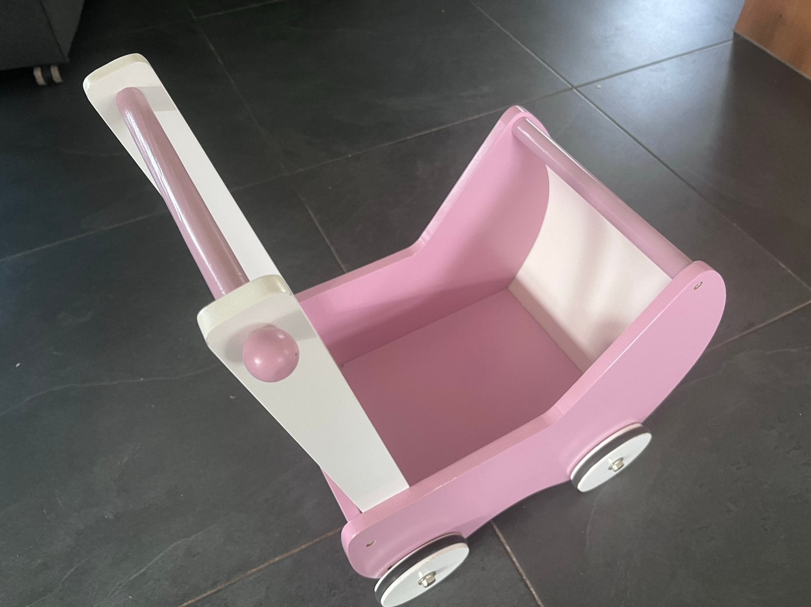 Roze poppenwagen, Ophalen of Verzenden, Zo goed als nieuw