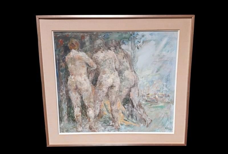 Gunter Albert Schulz (1921-2004) Naakte vrouwen, Antiek en Kunst, Ophalen