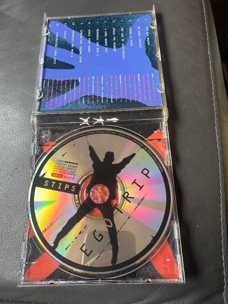 STIPS - EGOTRIP CD (1992) - Poprock Album, Gebruikt, Ophalen of Verzenden, Poprock, Album