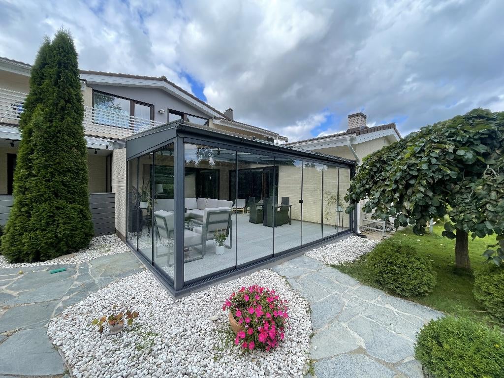 Aluminium veranda of tuinkamer op maat, Tuin en Terras, Verzenden, Nieuw, Veranda